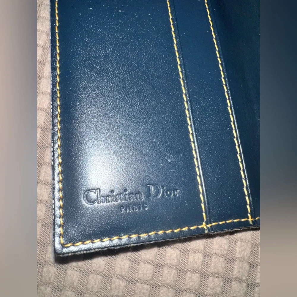 DIOR SADDLE BIFOLD CARD CASE